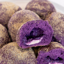 Load image into Gallery viewer, Filipino Ube Cheese Pandesal | Fresh Baked with LOVE - 12 Pieces Per Order