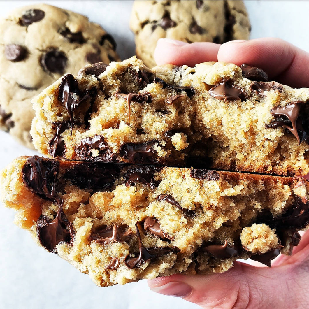 Gluten-Free Big Fat Chewy Chocolate Chip Cookies