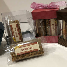 Load image into Gallery viewer, Eileen&#39;s Pralines Praline Bars Original Gluten-Free Red Gift Box delivered USA
