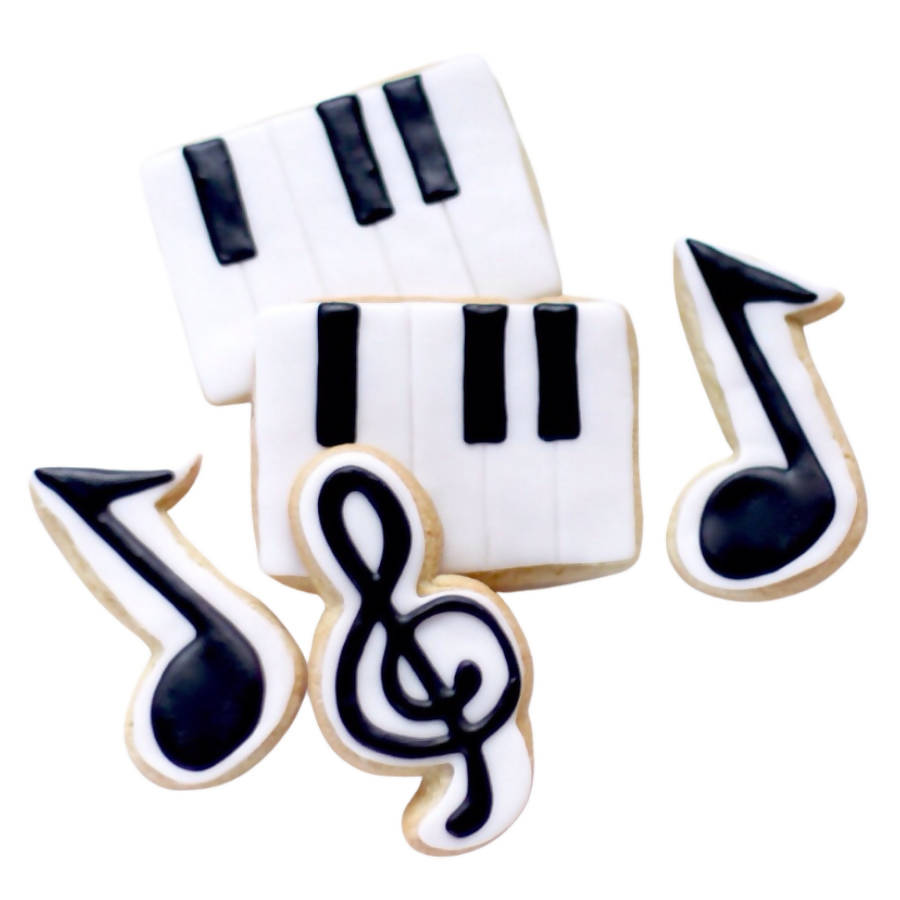 Music Note Cookie Set