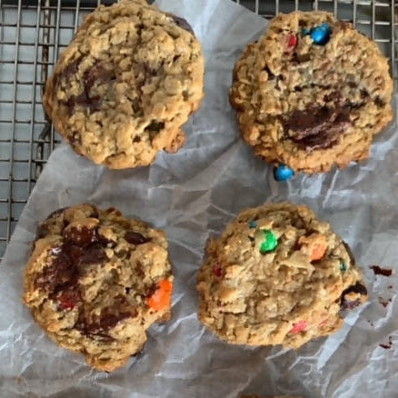 Gluten-Free Cowboy Monster Cookies