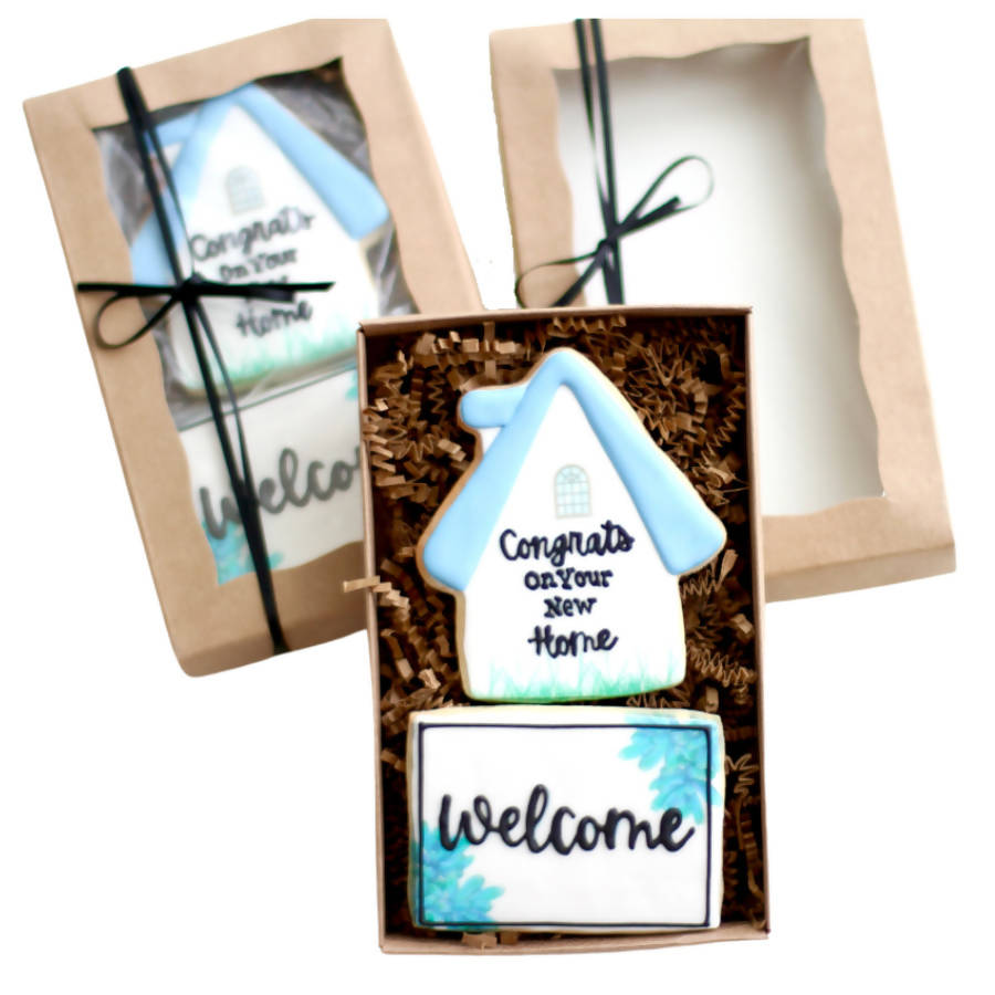 2 Ct. Congrats On Your New Home Boxed Cookie Set